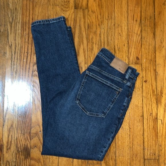 Madewell The Mid-Rise Perfect Vintage Jean Blue Denim Jeans Size 27 - Picture 2 of 12